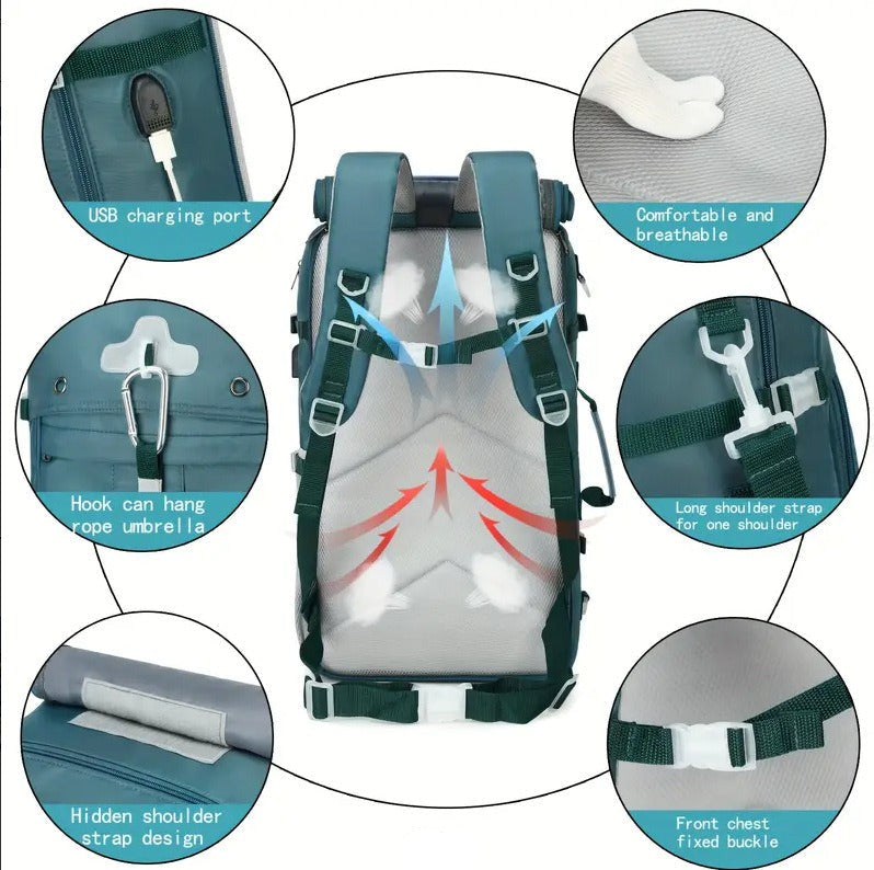 TravelMaster - Reseryggsäck 25L