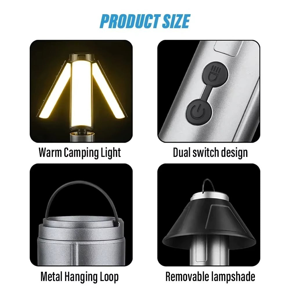 Teleskopisk multilampa