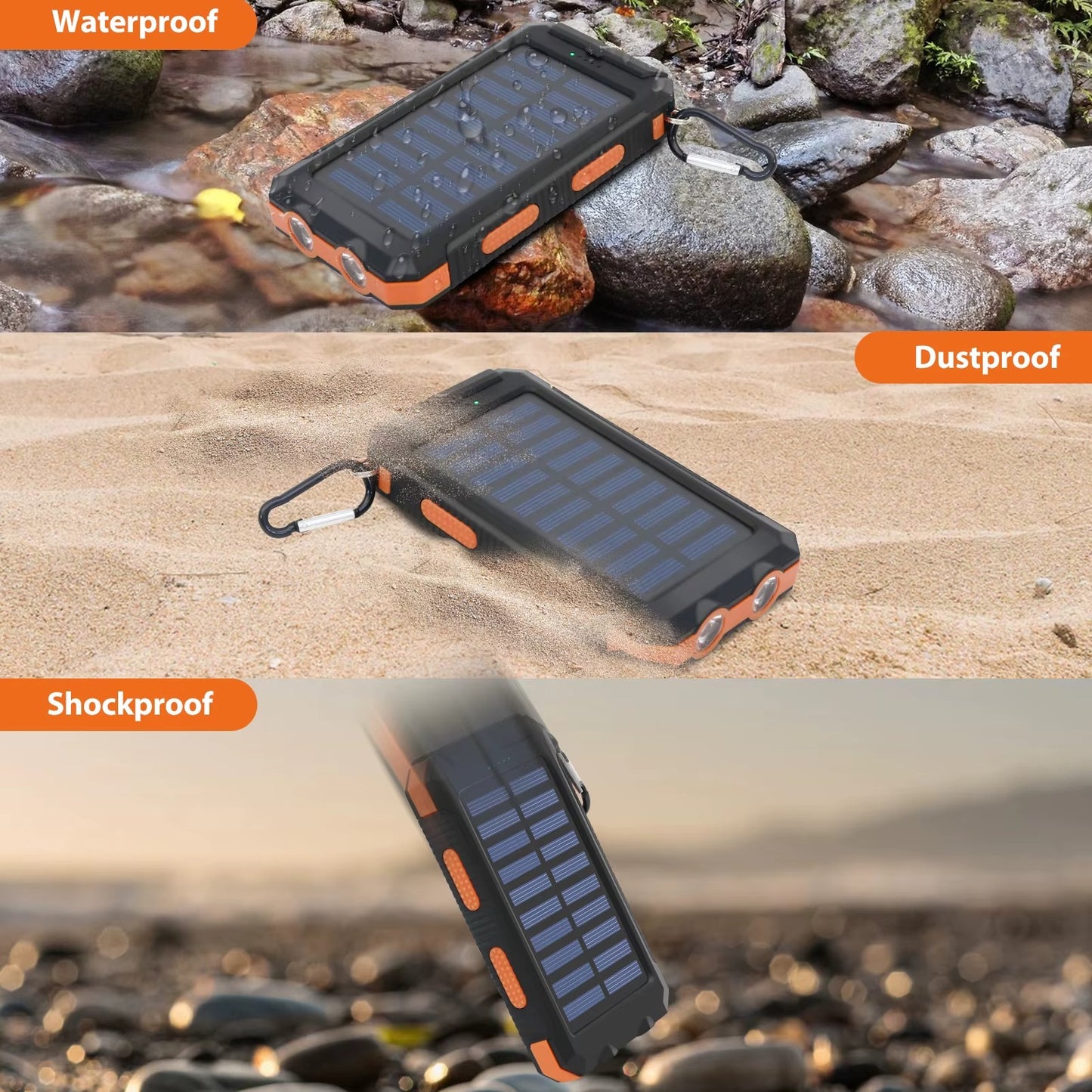 Solcell powerbank