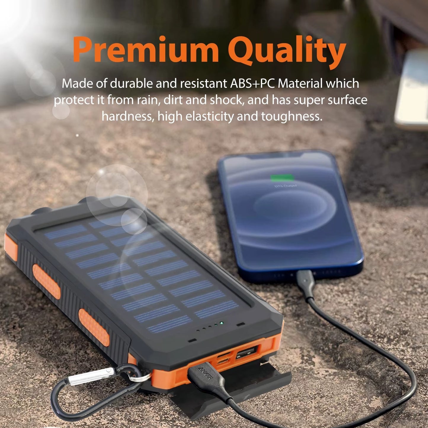 Solcell powerbank