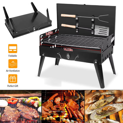 Ihopfällbar grill