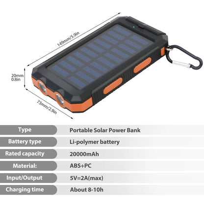Solcell powerbank