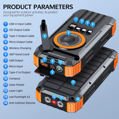 Powerbank solcell