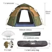 Popup tält 2-4 pers