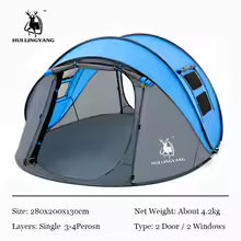 Popup tält